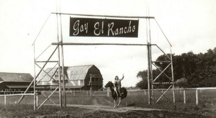 Sojourn Lakeside Resort (Gay El Rancho Ranch, El Rancho Stevens Ranch) - Vintage Postcard